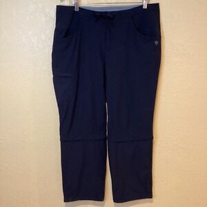 Mountain Hardwear Black Women's Hiking Trail Cargo Outdoor Pants, Size 14‎